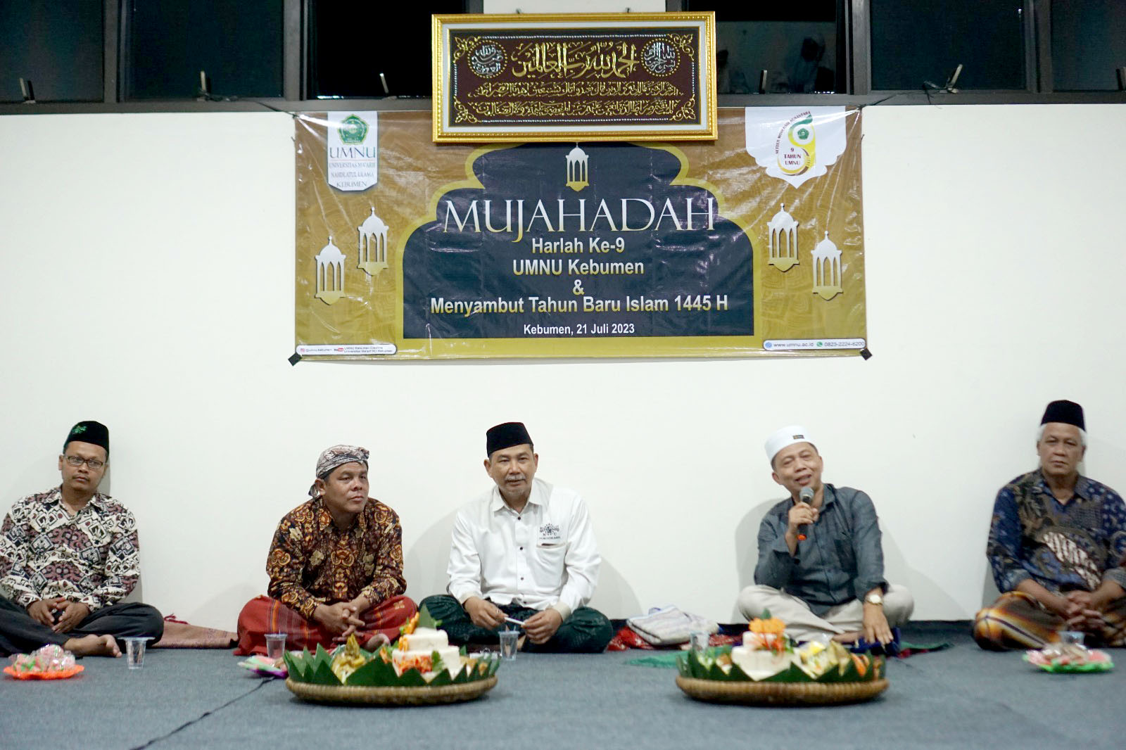 Spiritualitas dan Kebersamaan: Peringatann Hari Lahir UMNU Kebumen dengan Mujahadah dan Tahlil